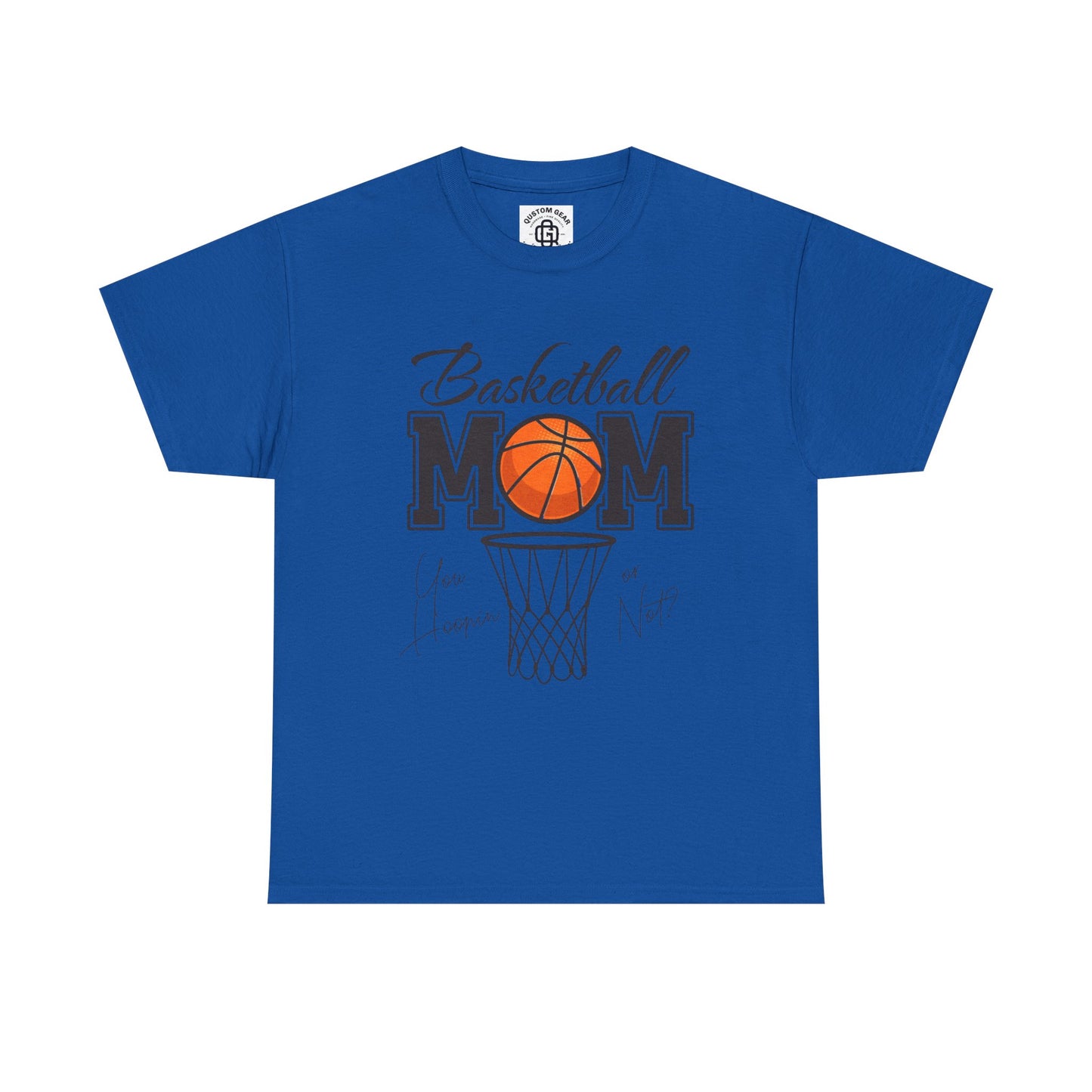 Basketball Mom T-Shirt, Perfect Gift for Sports Moms, Basketball Enthusiast Apparel, Unisex Heavy Cotton Tee, Gym Wear, Sports Fan Gear