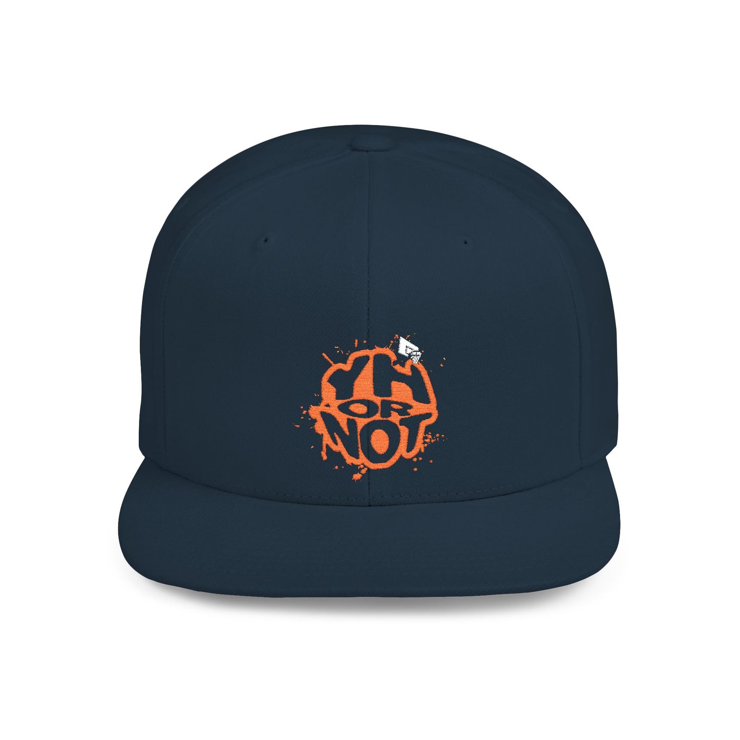 YOU HOOPIN OR NOT? Urban Flat Bill Snapback Hat, Cool Streetwear Cap, Adjustable Snapback, Casual Style for Men & Women, Perfect Gift for Hip Hop Lovers