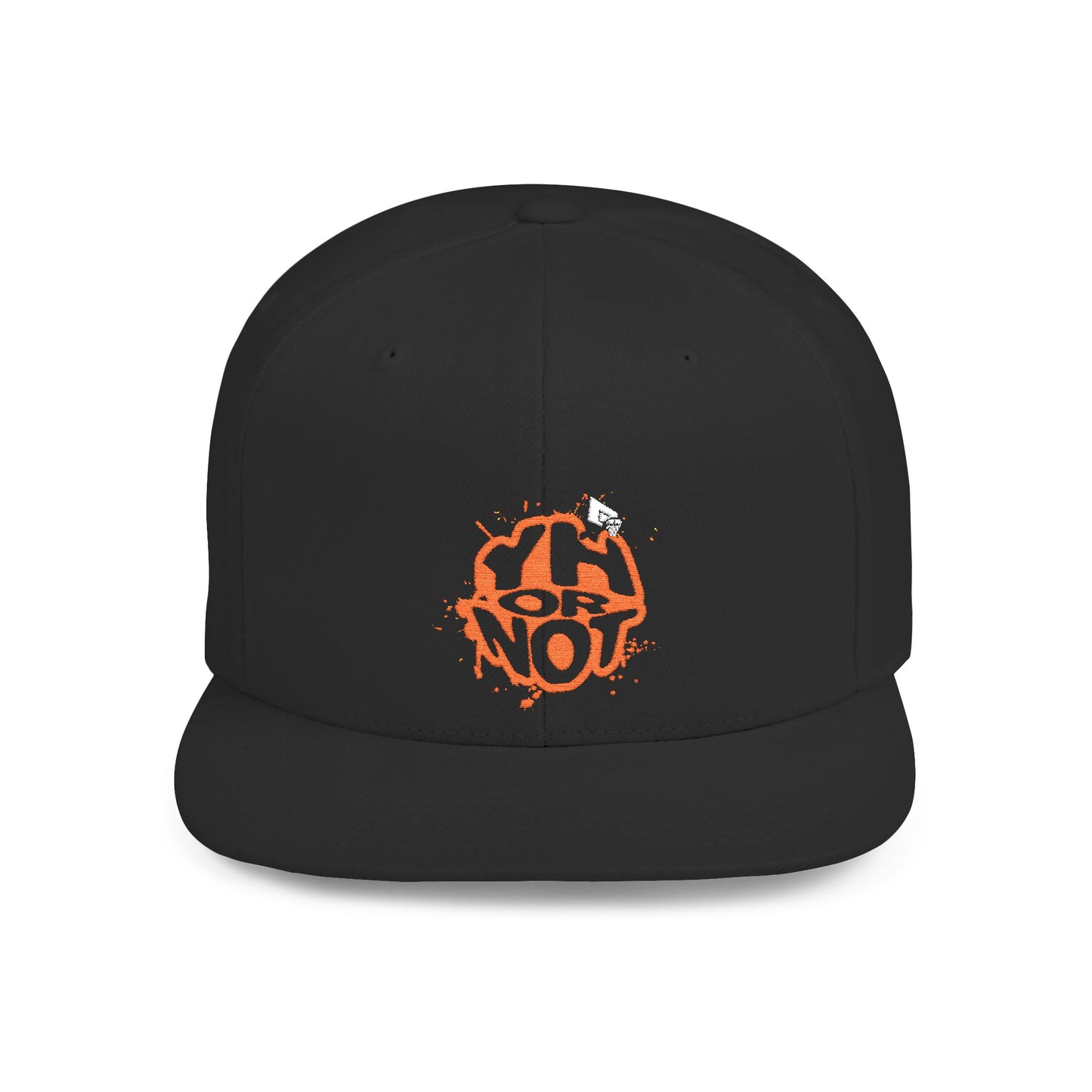 YOU HOOPIN OR NOT? Urban Flat Bill Snapback Hat, Cool Streetwear Cap, Adjustable Snapback, Casual Style for Men & Women, Perfect Gift for Hip Hop Lovers
