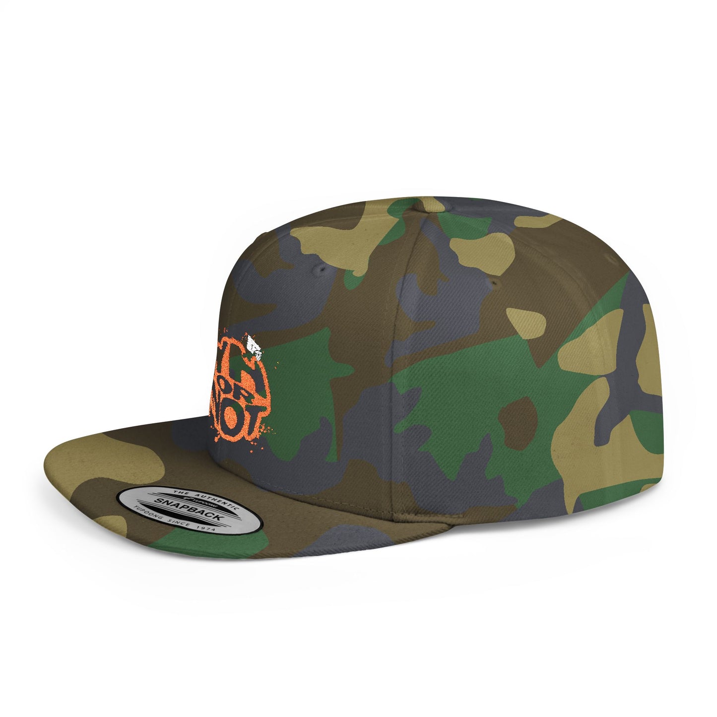 YOU HOOPIN OR NOT? Urban Flat Bill Snapback Hat, Cool Streetwear Cap, Adjustable Snapback, Casual Style for Men & Women, Perfect Gift for Hip Hop Lovers