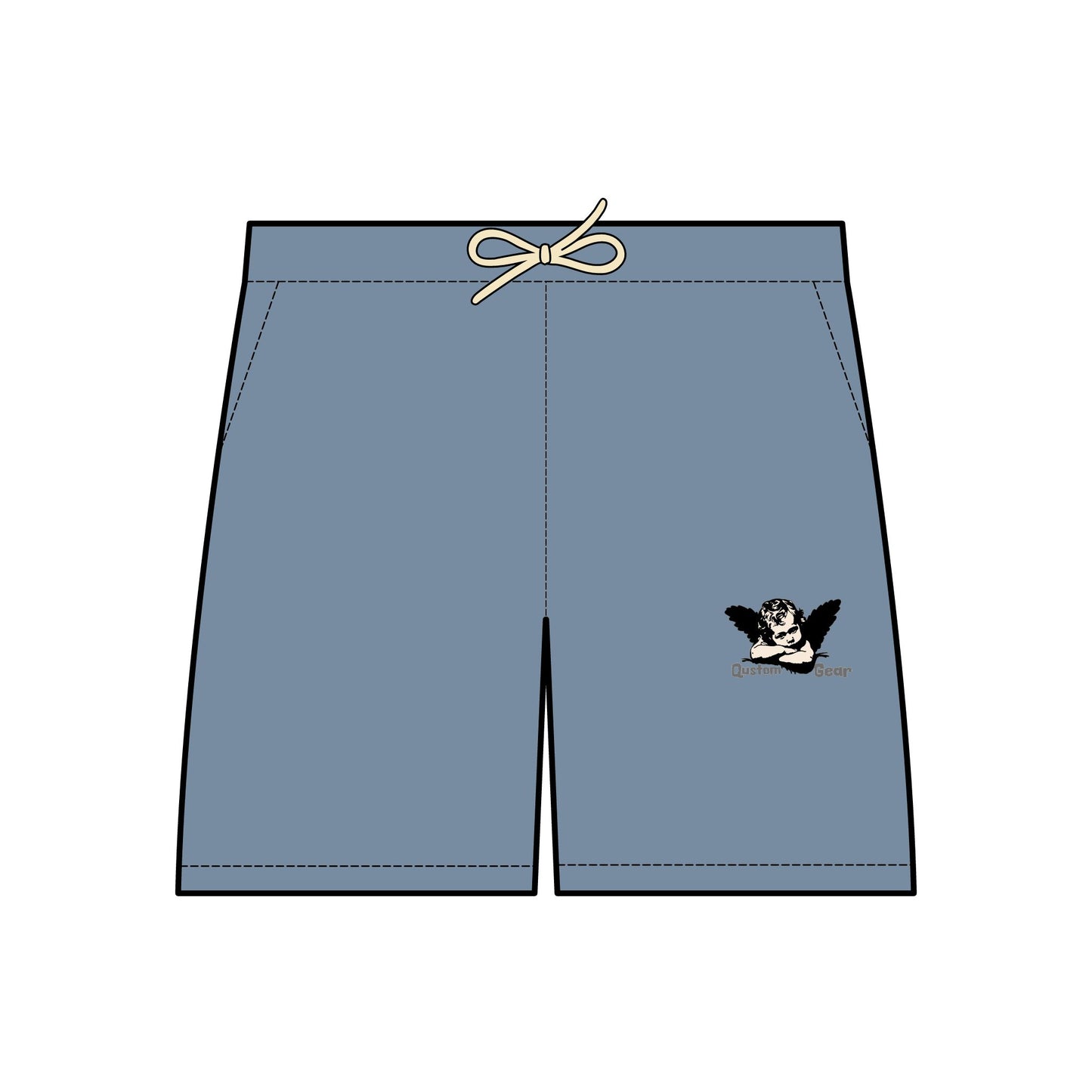 Casual Lightweight Fleece Sweat Shorts, Summer Relaxation, Unisex Loungewear, Beach Essentials, Gift for Him and Her