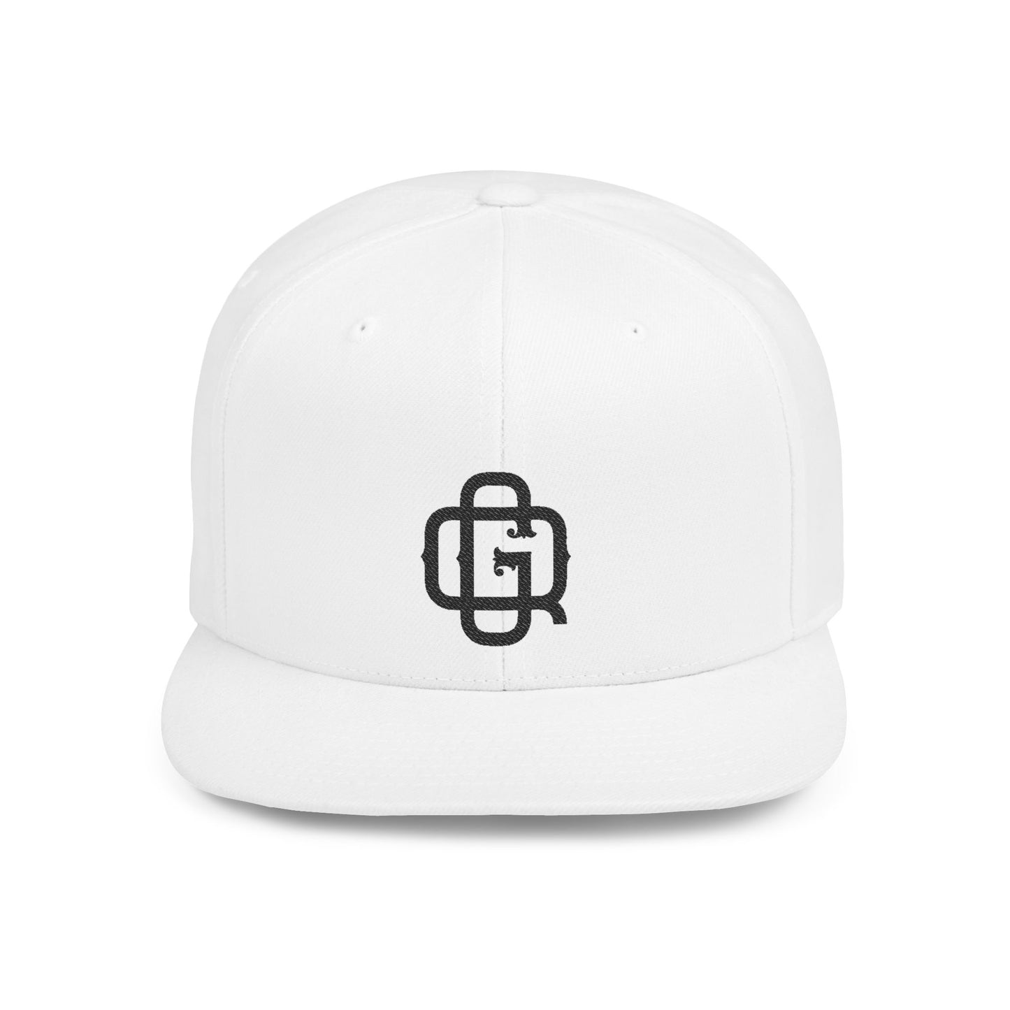 QUSTOM Stylish Flat Bill Snapback Hat, Trendy Caps for Outdoor Activities, Fashion Accessory for All Occasions, Streetwear, Casual Style