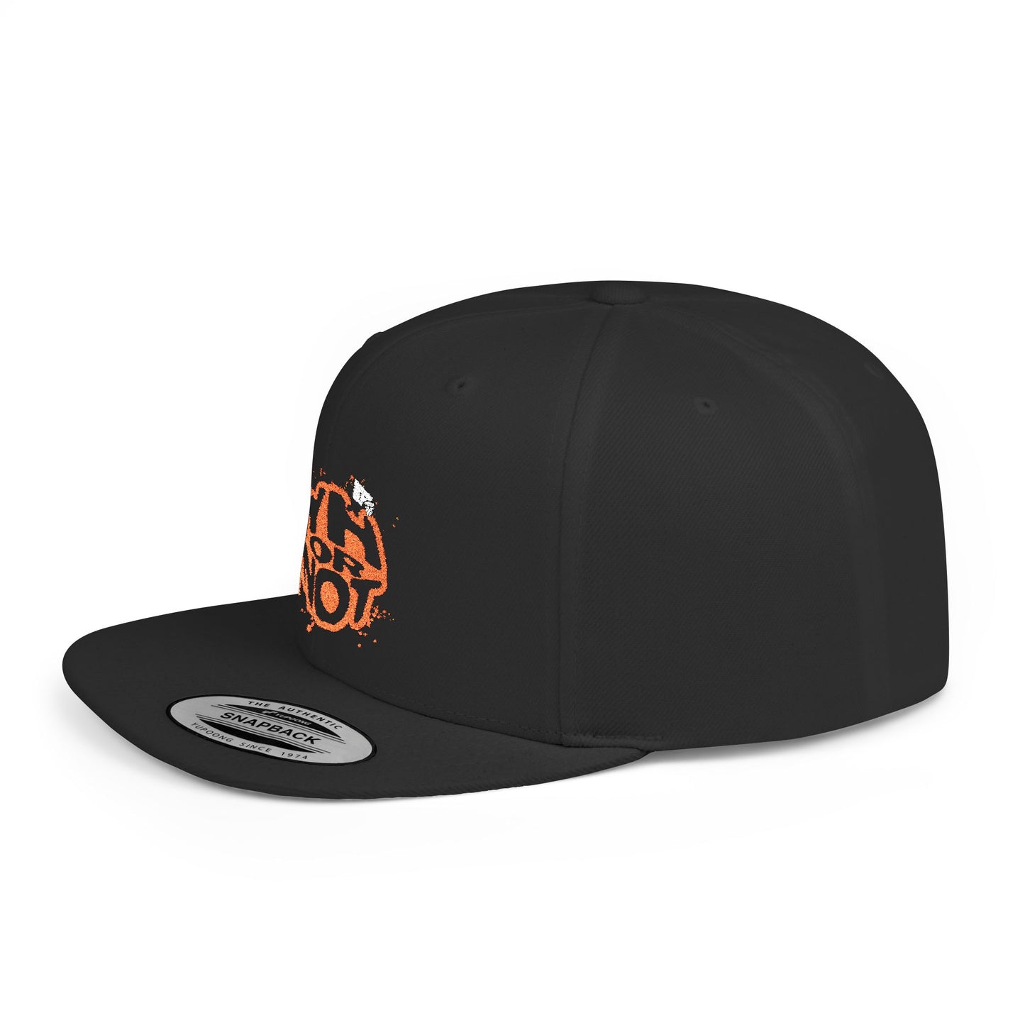 YOU HOOPIN OR NOT? Urban Flat Bill Snapback Hat, Cool Streetwear Cap, Adjustable Snapback, Casual Style for Men & Women, Perfect Gift for Hip Hop Lovers