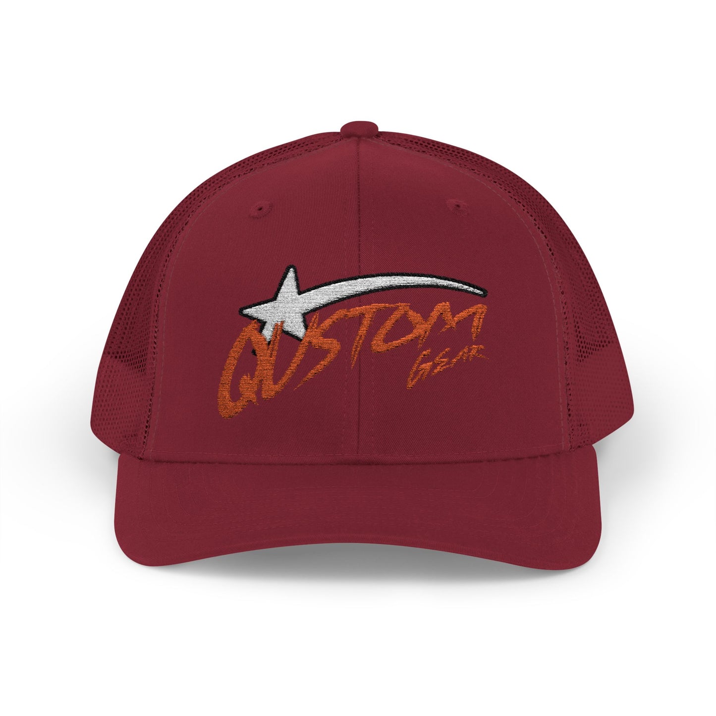 Qustom Gear Trucker Cap — Shooting Star Snapback Hat