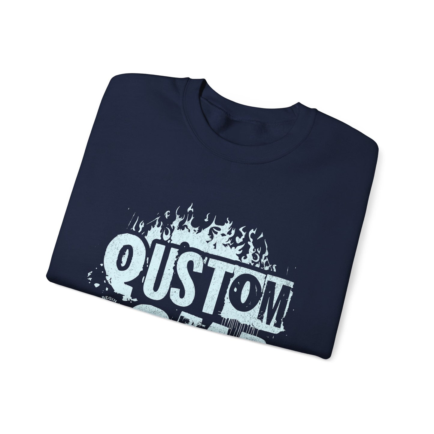Qustom Gear Unisex Crewneck Sweatshirt - Cozy, Personalized Apparel for Everyday Wear, Gift for Him/Her, Festivals, and Casual Days