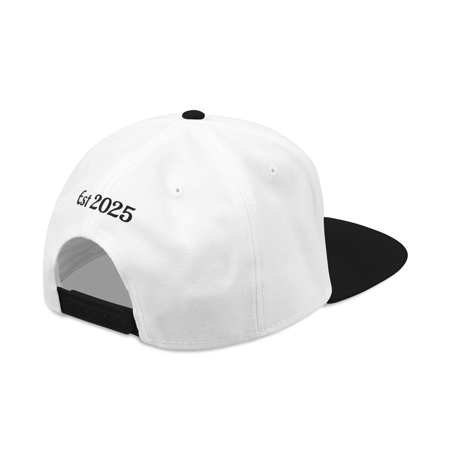 Stylish Embroidered Snapback Cap - Perfect for Everyday Wear, Casual Outings, Gifts, and Outdoor Adventures, Est 2025