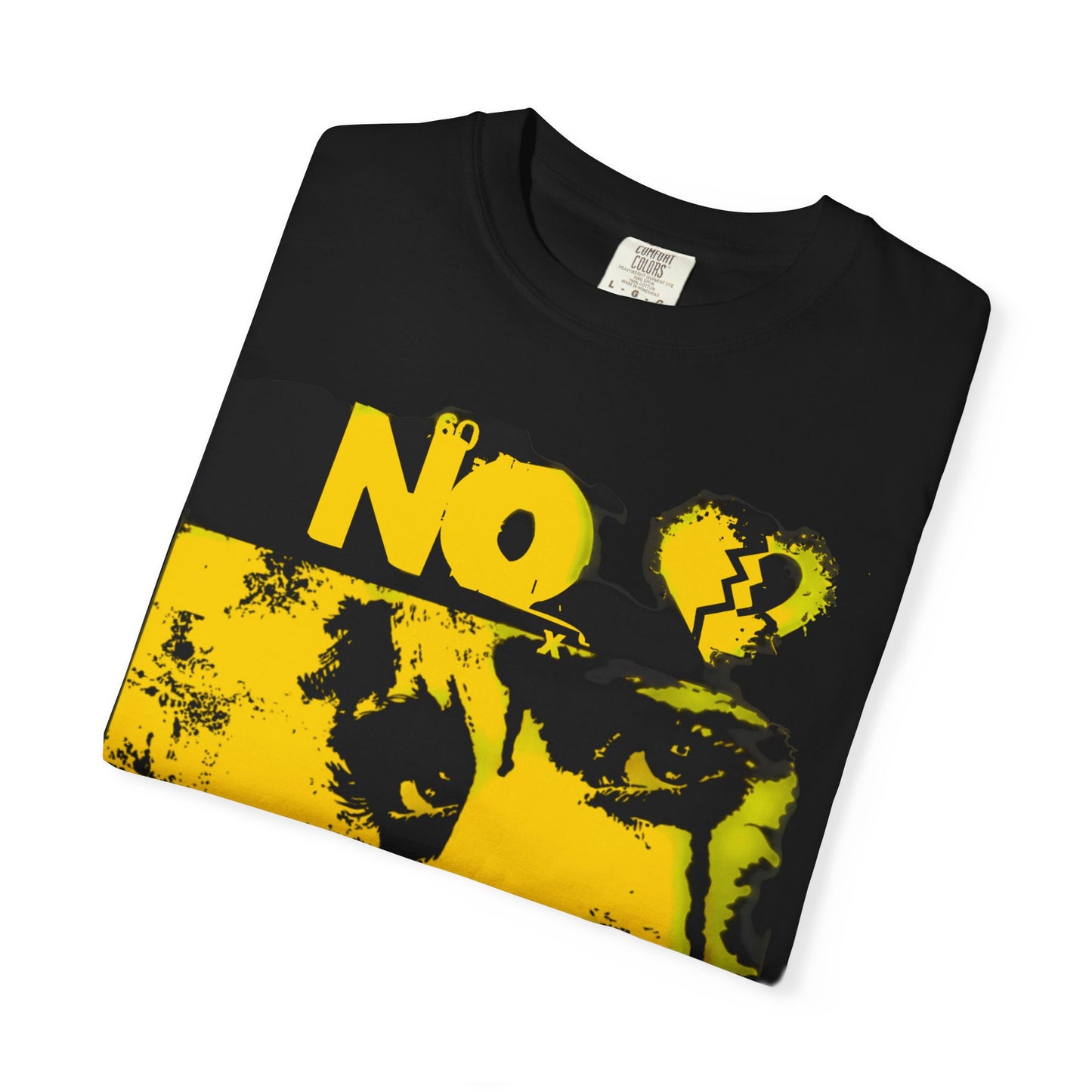 No Love Vintage Graphic T-Shirt, Unisex Cotton Tee, Trendy Streetwear, Alternative Fashion, Unique Gift for Music Lovers