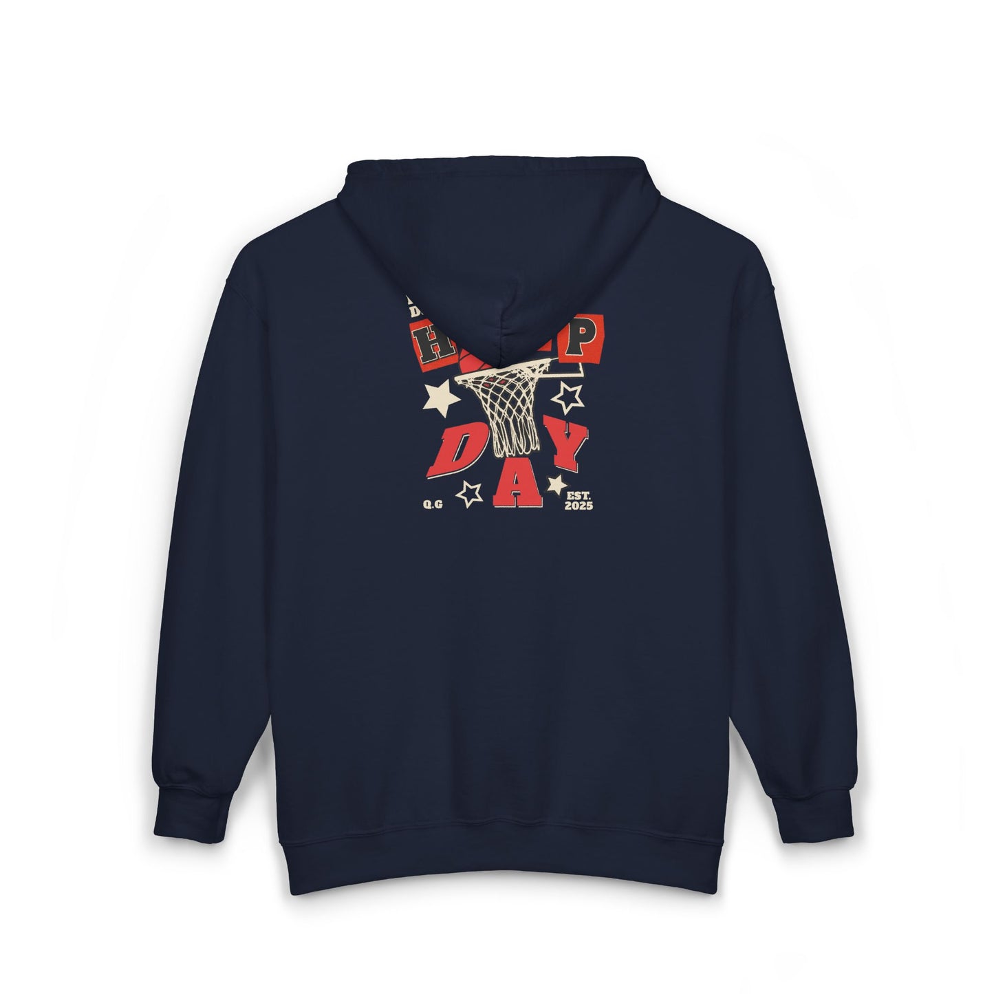 YOU HOOPIN OR NOT? Cozy Unisex Zip-Up Hoodie - Perfect for Lounging, Casual Outings, Gift for Him/Her, Year-Round Comfort, Customizable Design