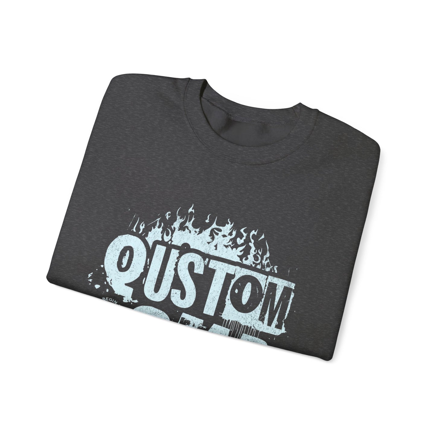 Qustom Gear Unisex Crewneck Sweatshirt - Cozy, Personalized Apparel for Everyday Wear, Gift for Him/Her, Festivals, and Casual Days